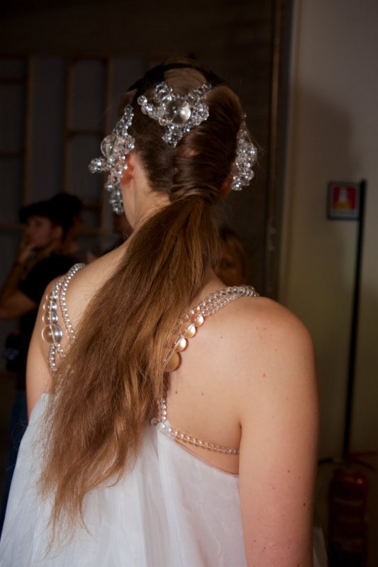 ELISA OFFICIAL HAIR STYLIST DELLA MILANO FASHION WEEK